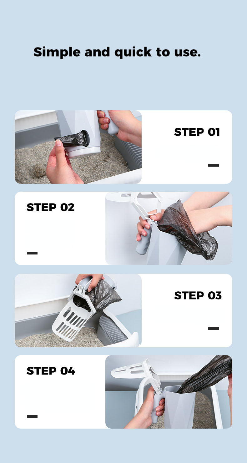 Pawlouza™ Cat Litter Box Scoop